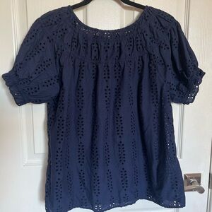 Caslon Eyelet Cotton Top small